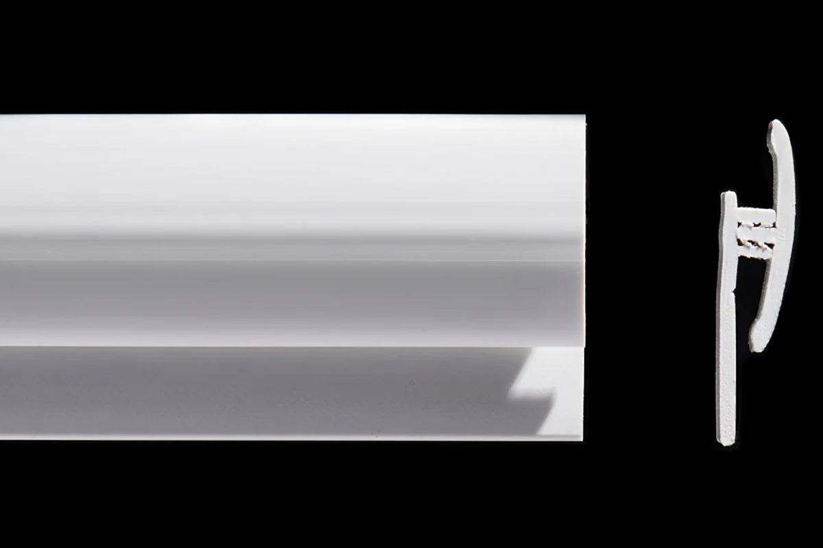 Altro Vantage two-part cut tile transition strip